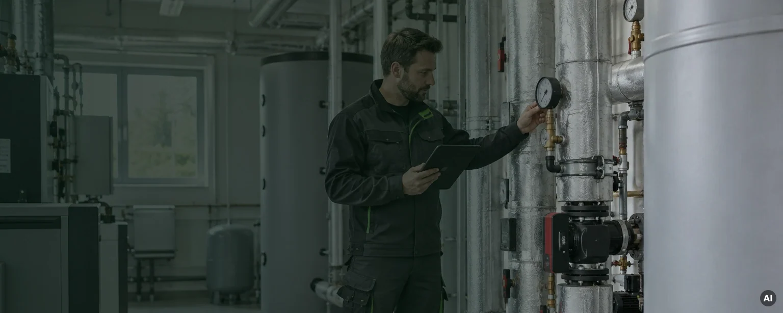 Haustechnik – KI-generiertes Bild